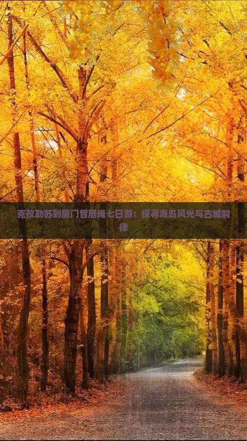 克孜勒苏到厦门曾厝埯七日游：探寻海岛风光与古城韵律
