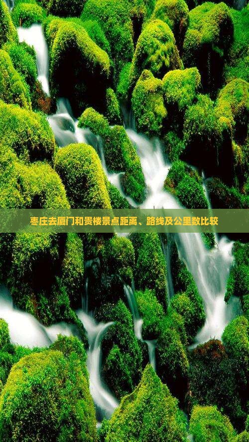 枣庄去厦门和贵楼景点距离、路线及公里数比较