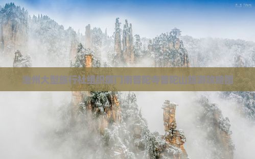 池州大型旅行社组织厦门南普陀寺普陀山旅游攻略团