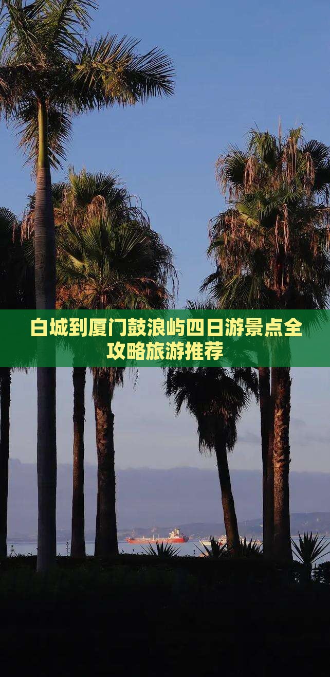 白城到厦门鼓浪屿四日游景点全攻略旅游推荐