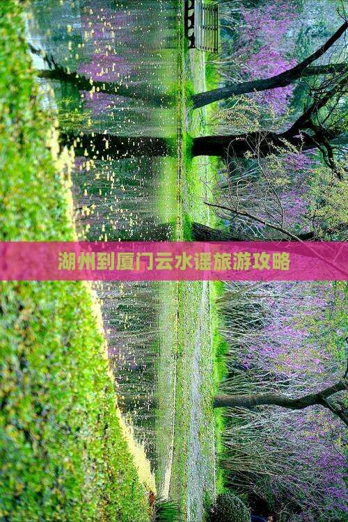 湖州去厦门云水谣攻略