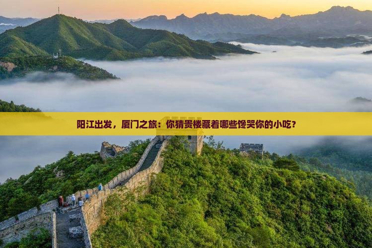 阳江去厦门和贵楼旅游小吃