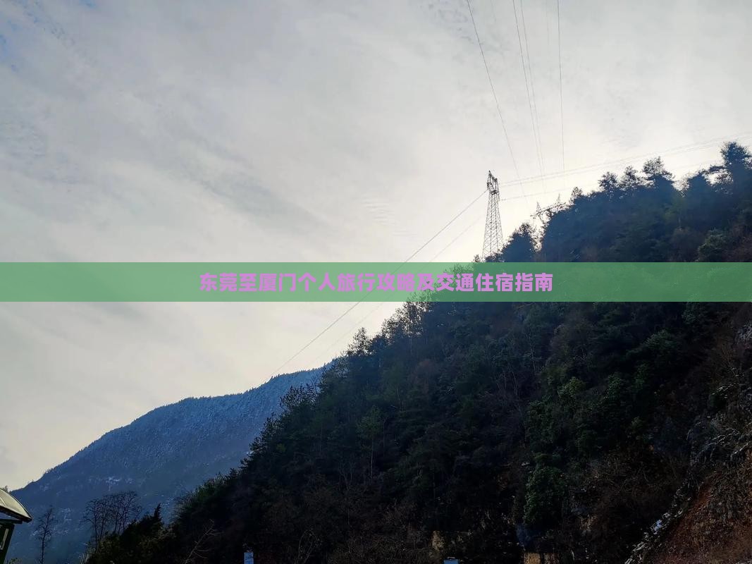 东莞至厦门个人旅行攻略及交通住宿指南