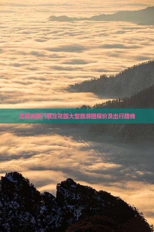 沈阳去厦门菽庄花园大型旅游团报价及出行路线