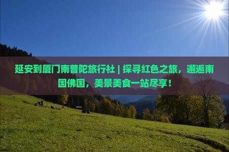 延安到厦门南普陀旅行社