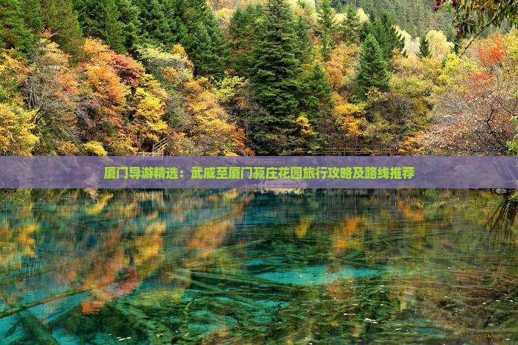 厦门导游精选：武威至厦门菽庄花园旅行攻略及路线推荐