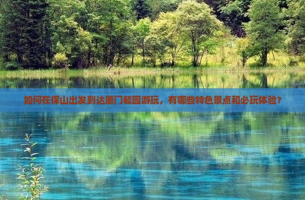 如何在保山出发到达厦门毓园游玩，有哪些特色景点和必玩体验？