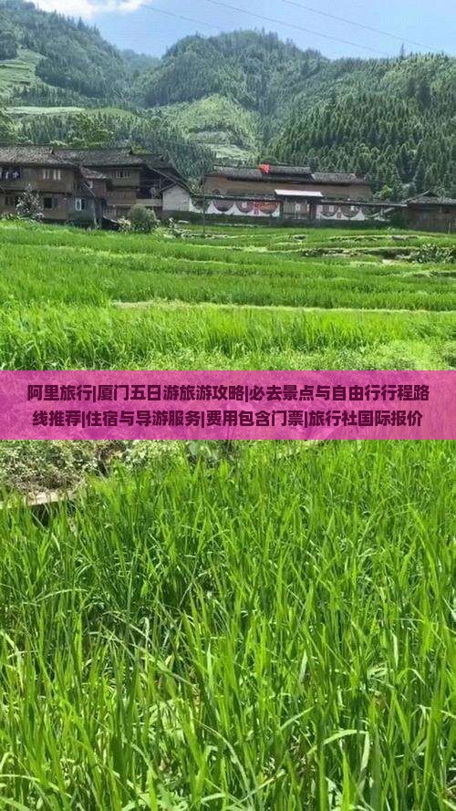 阿里旅行|厦门五日游旅游攻略|必去景点与自由行行程路线推荐|住宿与导游服务|费用包含门票|旅行社国际报价