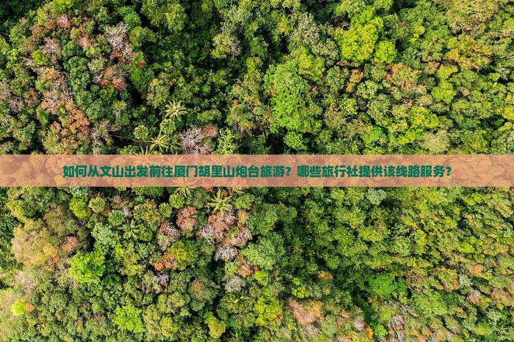 如何从文山出发前往厦门胡里山炮台旅游？哪些旅行社提供该线路服务？