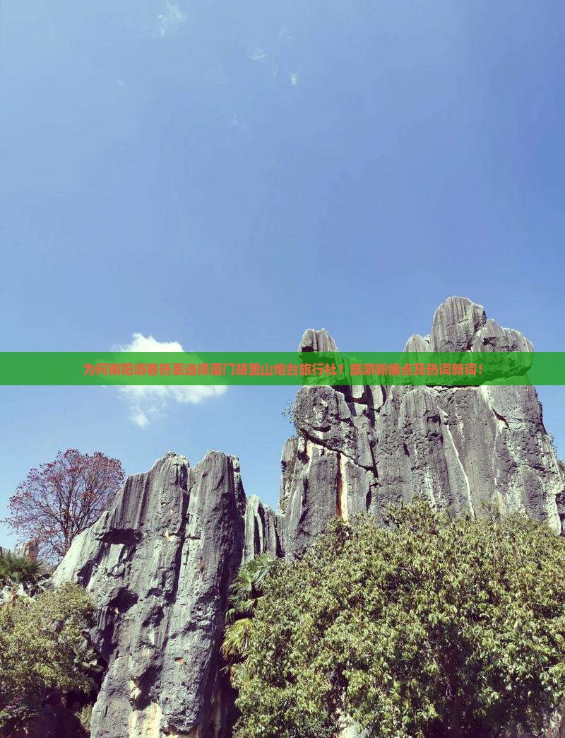 为何南阳游客热衷选择厦门胡里山炮台旅行社？旅游新痛点及热词新词！