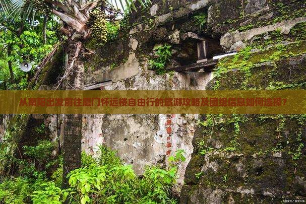 从南阳出发前往厦门怀远楼自由行的旅游攻略及团组信息如何选择？