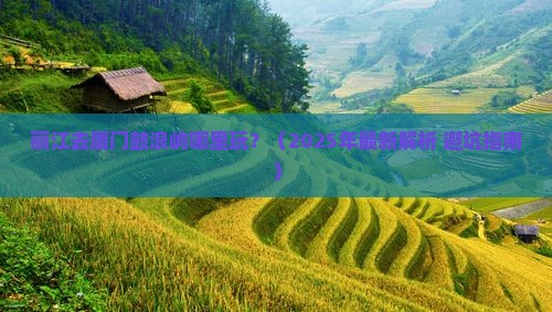丽江去厦门鼓浪屿哪里玩