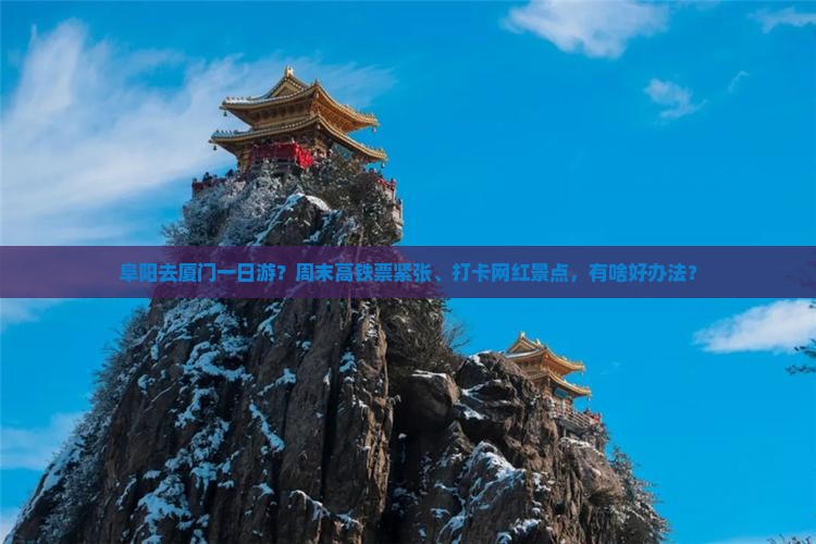 阜阳去厦门一日游？周末高铁票紧张、打卡网红景点，有啥好办法？