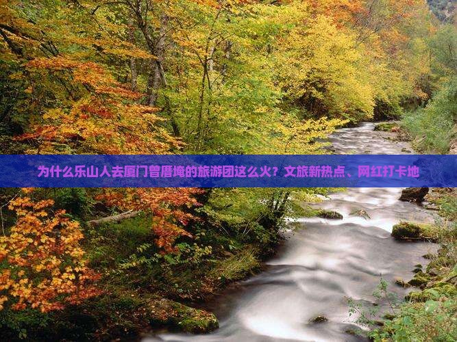 为什么乐山人去厦门曾厝埯的旅游团这么火？文旅新热点、网红打卡地