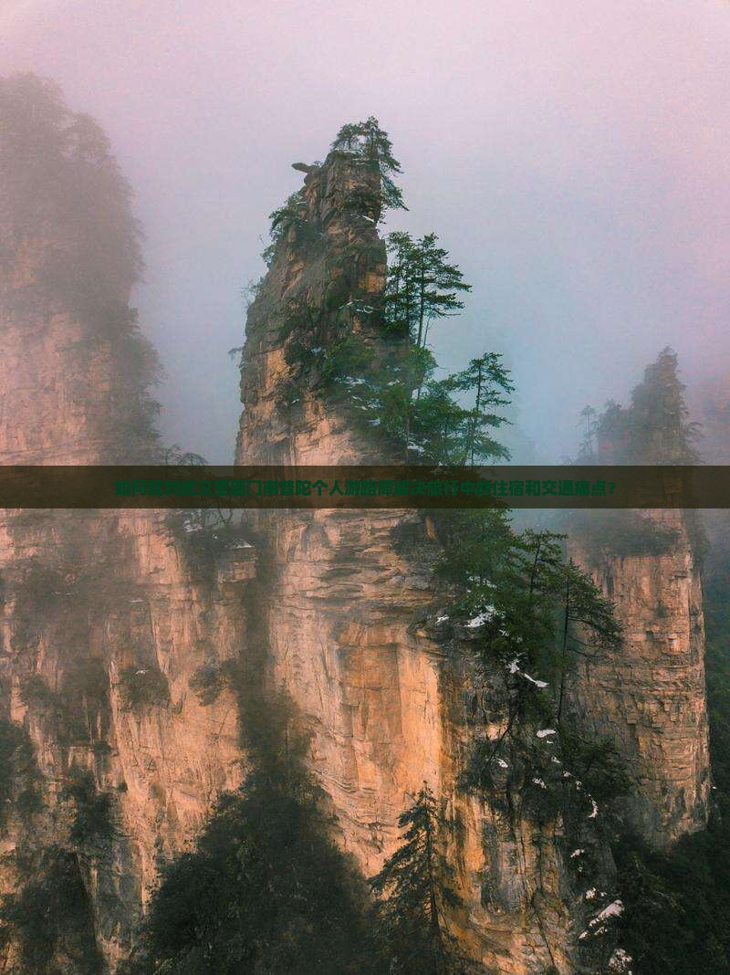如何规划武汉至厦门南普陀个人游路犀解决旅行中的住宿和交通痛点？