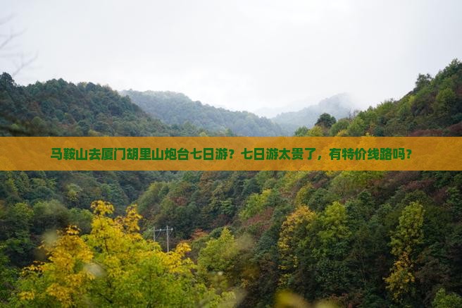 马鞍山去厦门胡里山炮台七日游？七日游太贵了，有特价线路吗？