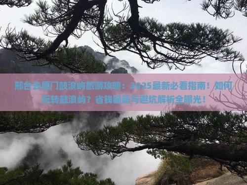 邢台去厦门鼓浪屿哪里玩