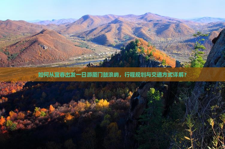 如何从宜春出发一日游厦门鼓浪屿，行程规划与交通方式详解？