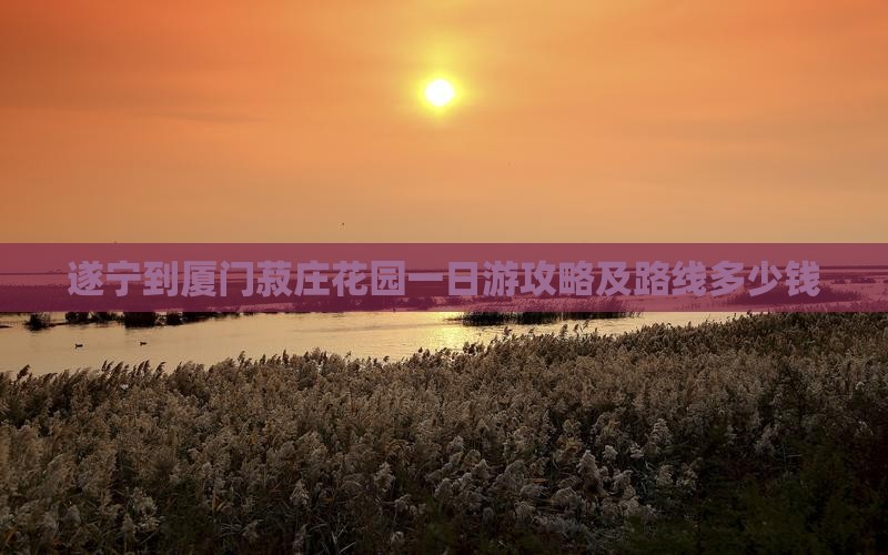 遂宁到厦门菽庄花园一日游攻略及路线多少钱