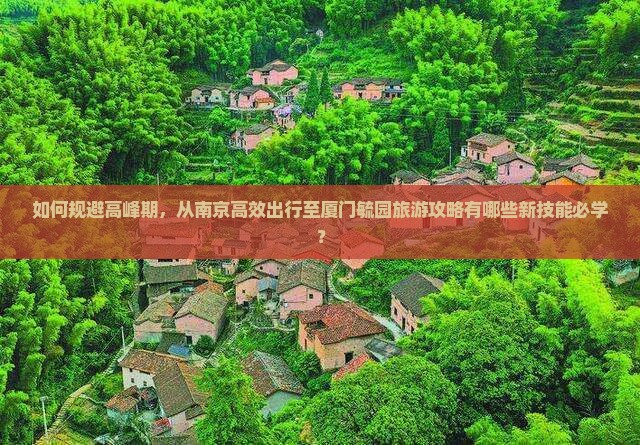如何规避高峰期，从南京高效出行至厦门毓园旅游攻略有哪些新技能必学？