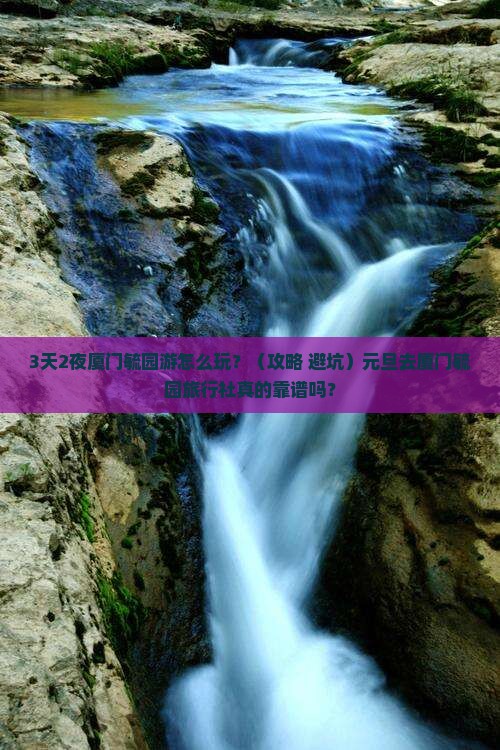 元旦去厦门毓园旅行社