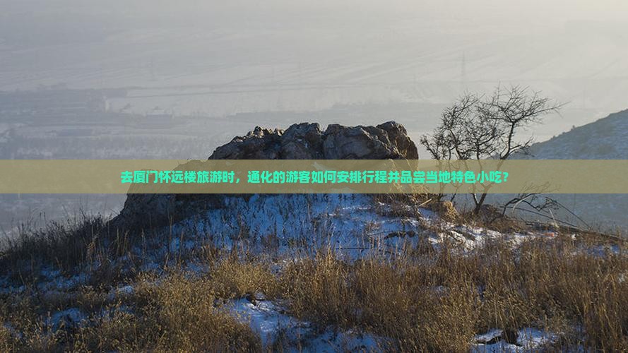 去厦门怀远楼旅游时，通化的游客如何安排行程并品尝当地特色小吃？