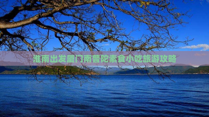 淮南出发厦门南普陀素食小吃旅游攻略