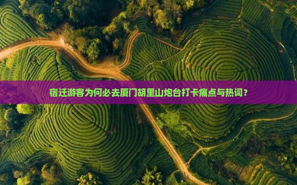 宿迁游客为何必去厦门胡里山炮台打卡痛点与热词？