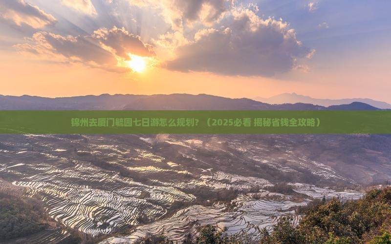 锦州去厦门毓园七日游