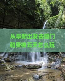 阜新去厦门和贵楼五日游