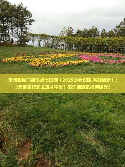 常州到厦门鼓浪屿七日游