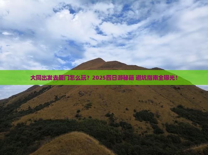 大同去厦门四日游