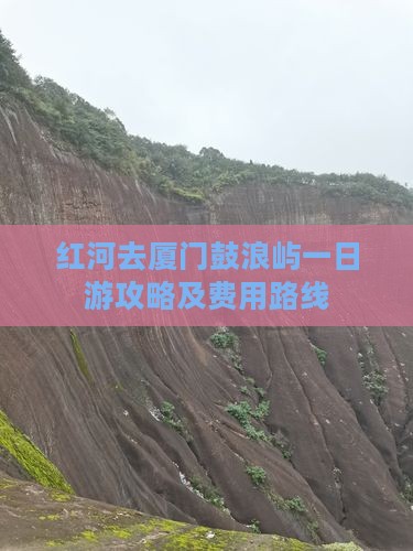 红河去厦门鼓浪屿一日游攻略及费用路线