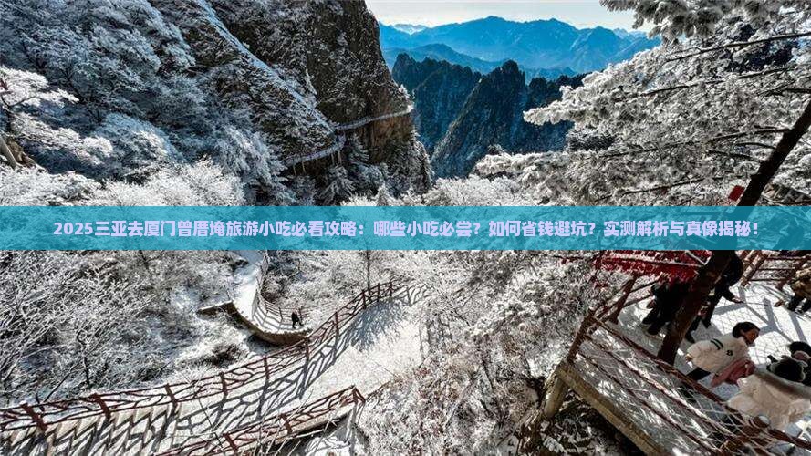 三亚去厦门曾厝埯旅游小吃