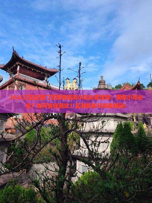 三亚去厦门曾厝埯旅游小吃