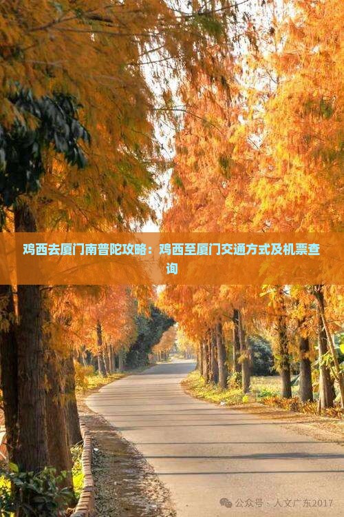鸡西去厦门南普陀攻略：鸡西至厦门交通方式及机票查询
