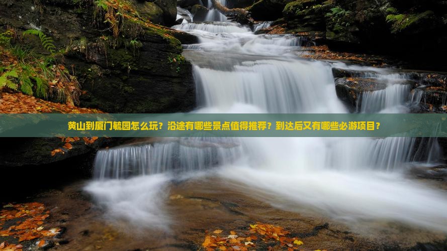 黄山到厦门毓园怎么玩？沿途有哪些景点值得推荐？到达后又有哪些必游项目？
