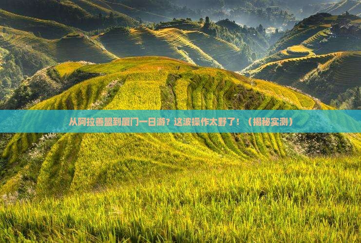阿拉善盟去厦门一日