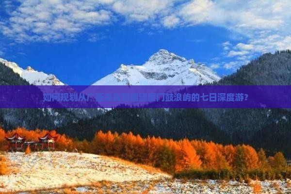 如何规划从广西来宾到福建厦门鼓浪屿的七日深度游？