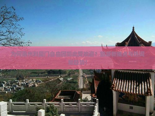 为何惠州到厦门自由团如此受欢迎？旅游新痛点与热词新趋势！