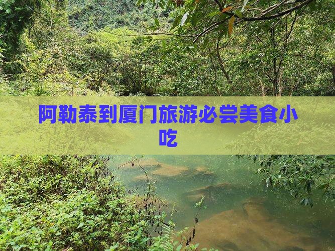 阿勒泰到厦门旅游必尝美食小吃