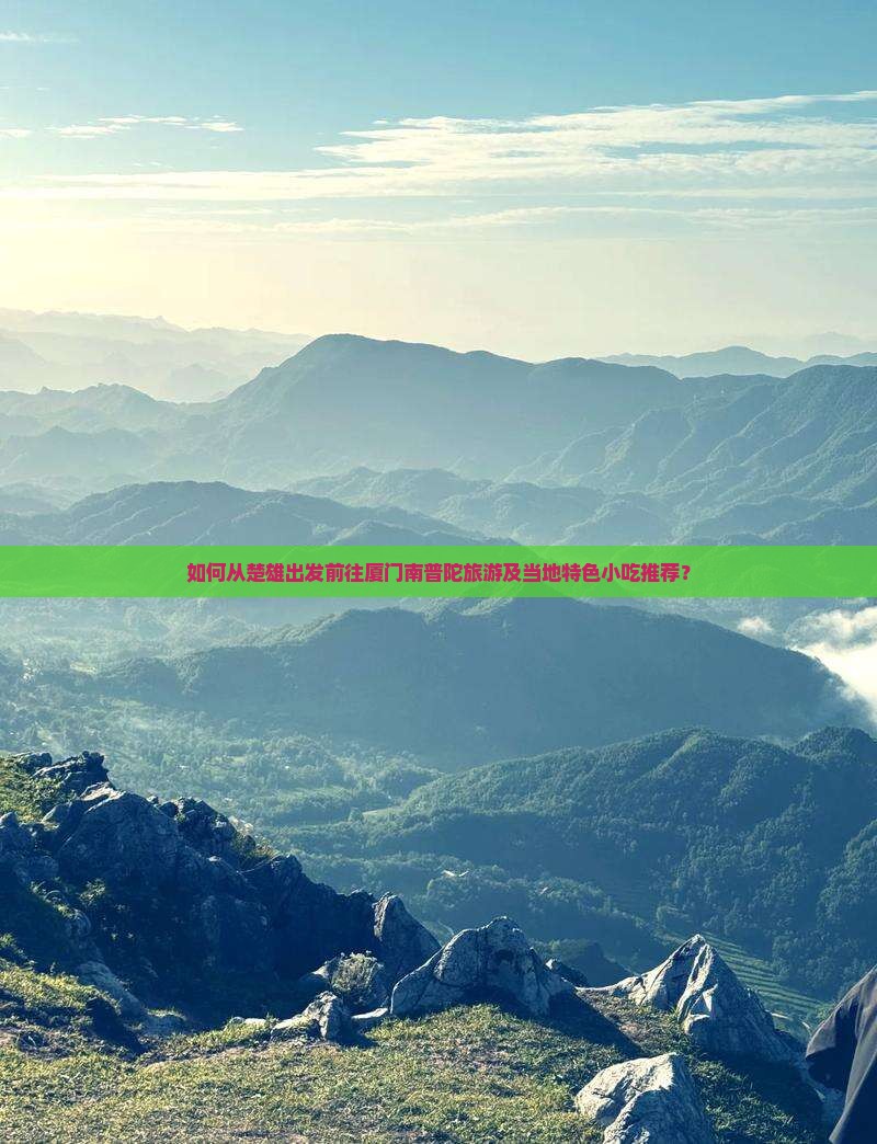 如何从楚雄出发前往厦门南普陀旅游及当地特色小吃推荐？