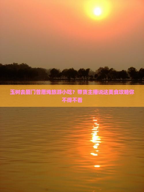 玉树去厦门曾厝埯旅游小吃？带货主播说这美食攻略你不得不看