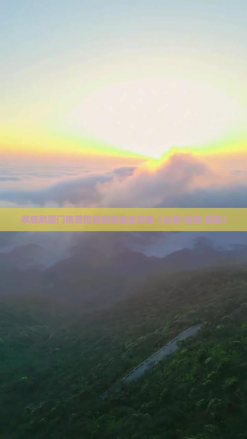 孝感去厦门南普陀旅游小吃