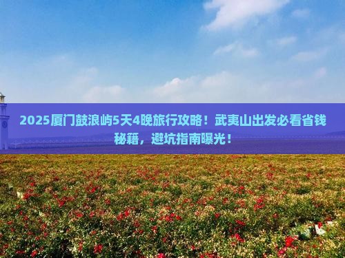 武夷山去厦门鼓浪屿旅行社