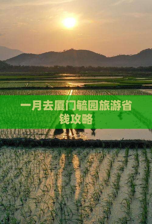 一月去厦门毓园攻略