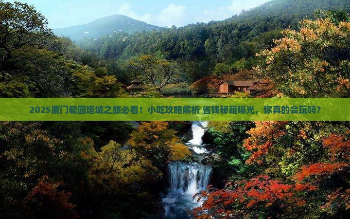 塔城去厦门毓园旅游小吃