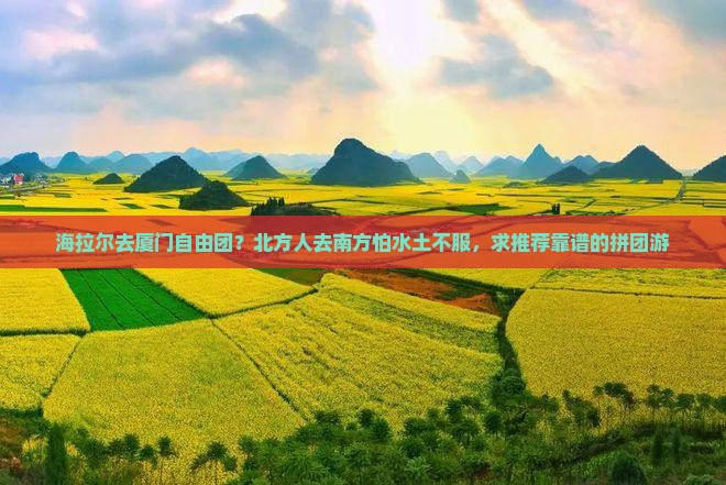 海拉尔去厦门自由团？北方人去南方怕水土不服，求推荐靠谱的拼团游