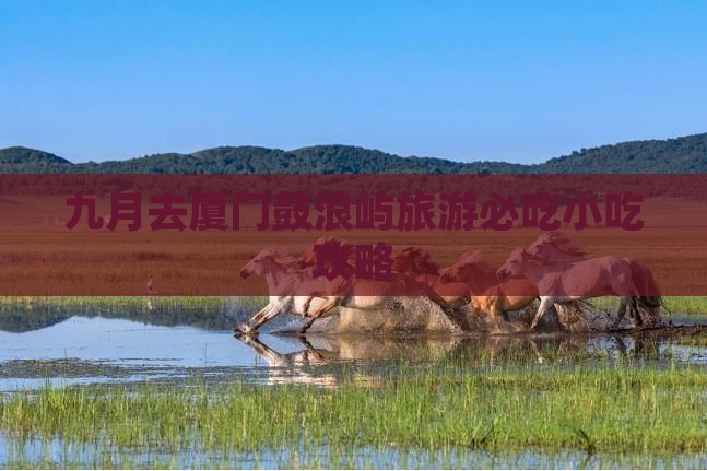 九月去厦门鼓浪屿旅游必吃小吃攻略