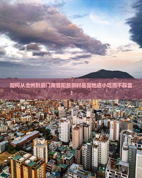 如何从沧州到厦门南普陀旅游时品尝地道小吃而不踩雷？